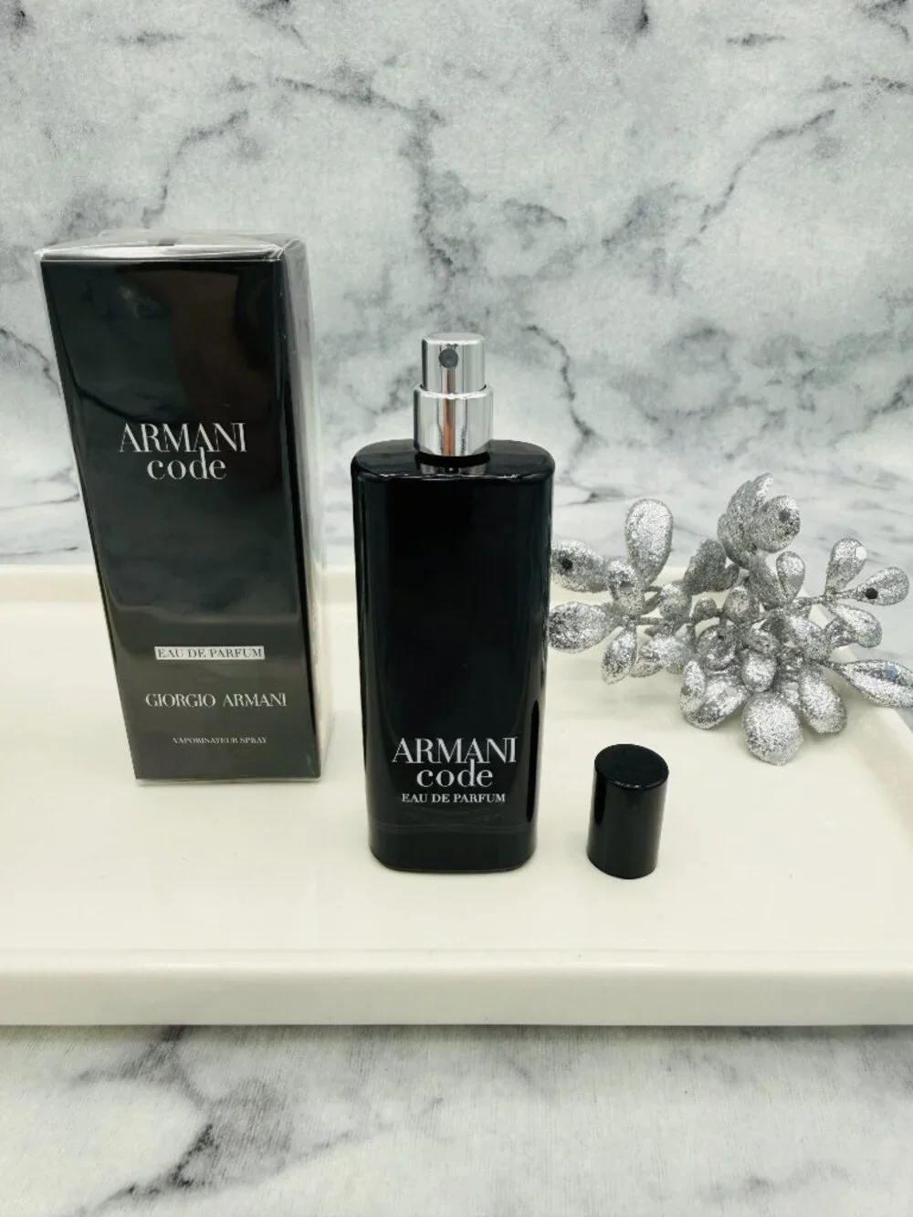 Giorgio Armani Code EDP,Fougere Ambery Spicy Mandarin-Travel15ml,0.5oz-BOXED-NEW